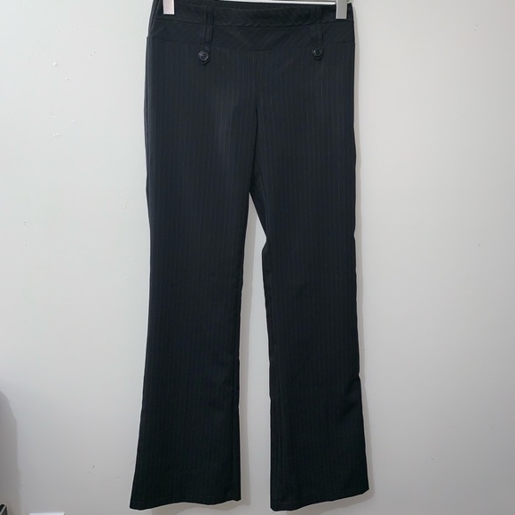 Seduction Fashion | Black Stripes Dress Pants - Picture 7 of 8